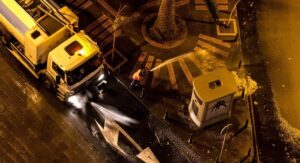 измиване на улици